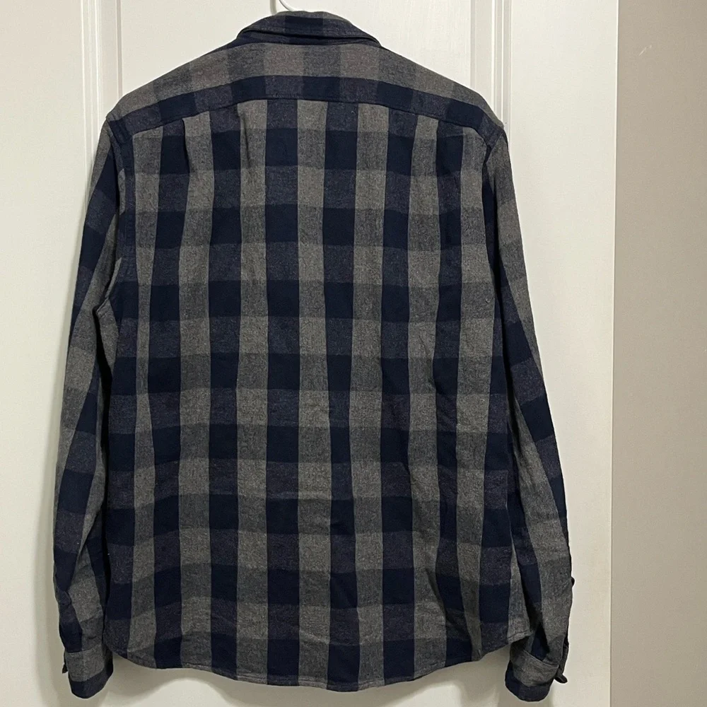 J. Crew Midweight Flannel Workshirt Large